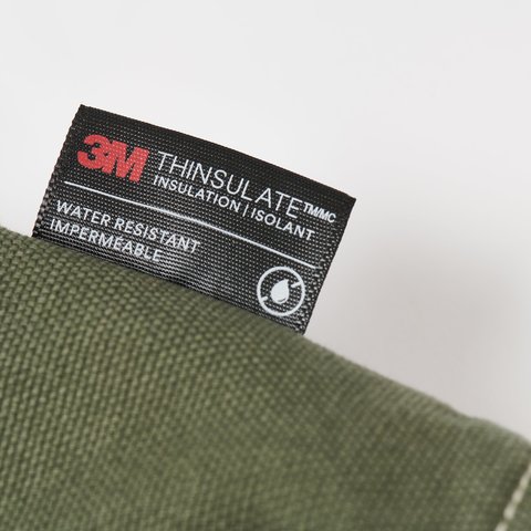 Palace 10 OZ HOODED JACKET OLIVE - Colorway