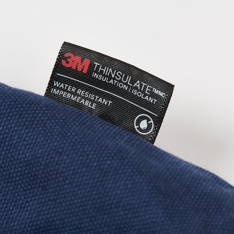 Palace 10 OZ HOODED JACKET NAVY - Colorway