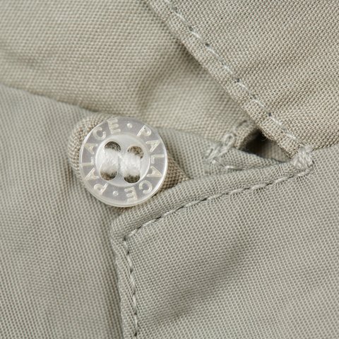 Palace DOUBLE FACED SHIRT CONCRETE GREY - Colorway