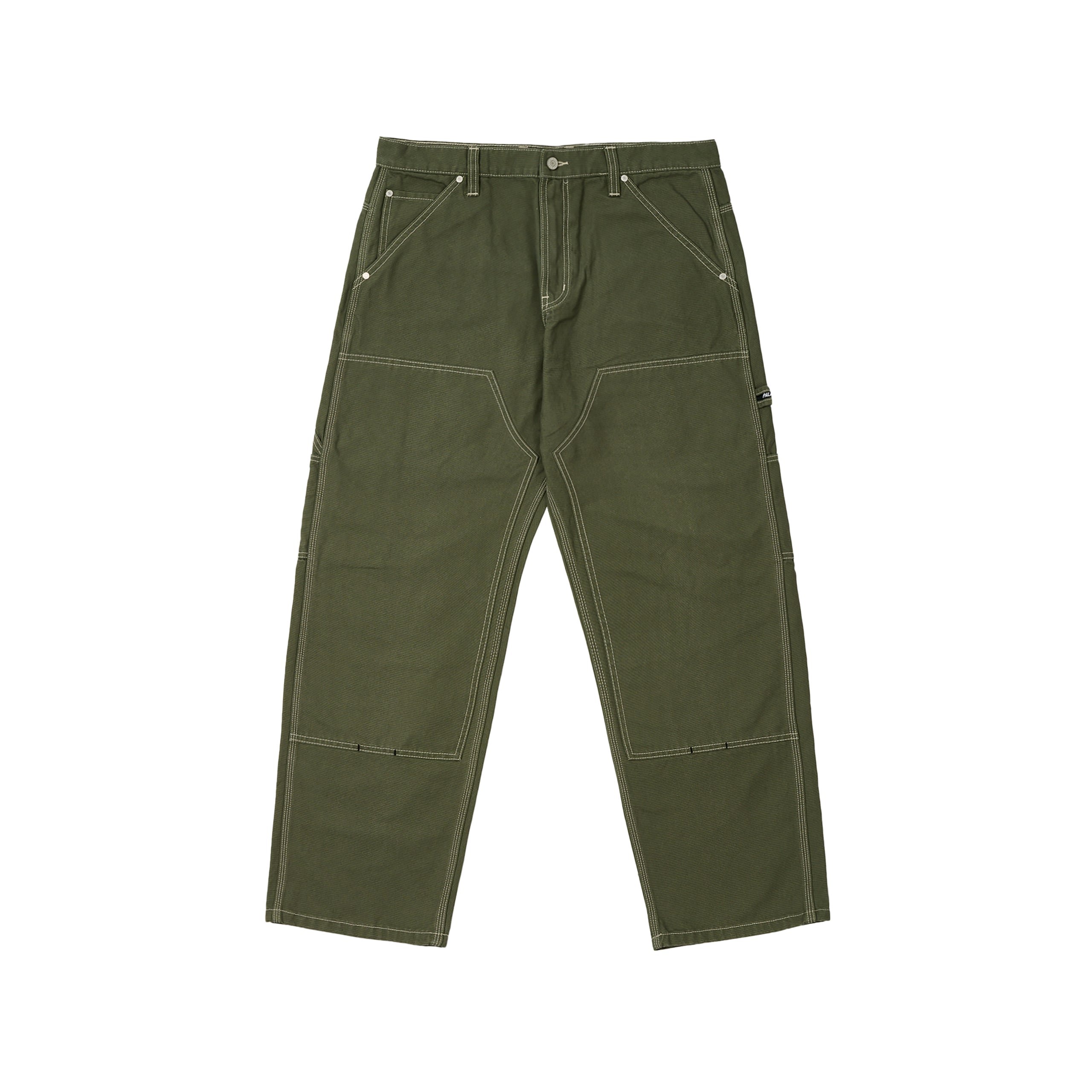 10 OZ DOUBLE KNEE PANT THE DEEP GREEN