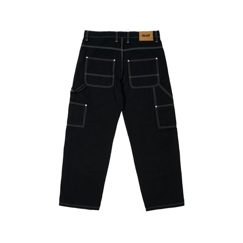 Palace 10 OZ DOUBLE KNEE PANT BLACK - Colorway