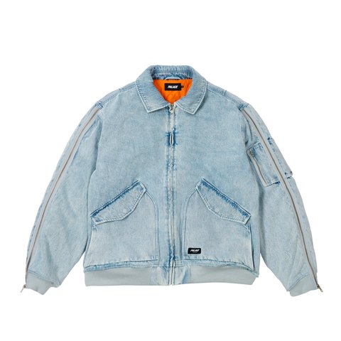 Palace ZIPPED MA-1 BOMBER JACKET STONE WASH - Colorway
