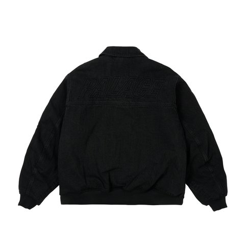 Palace ZIPPED MA-1 BOMBER JACKET BLACK - Colorway