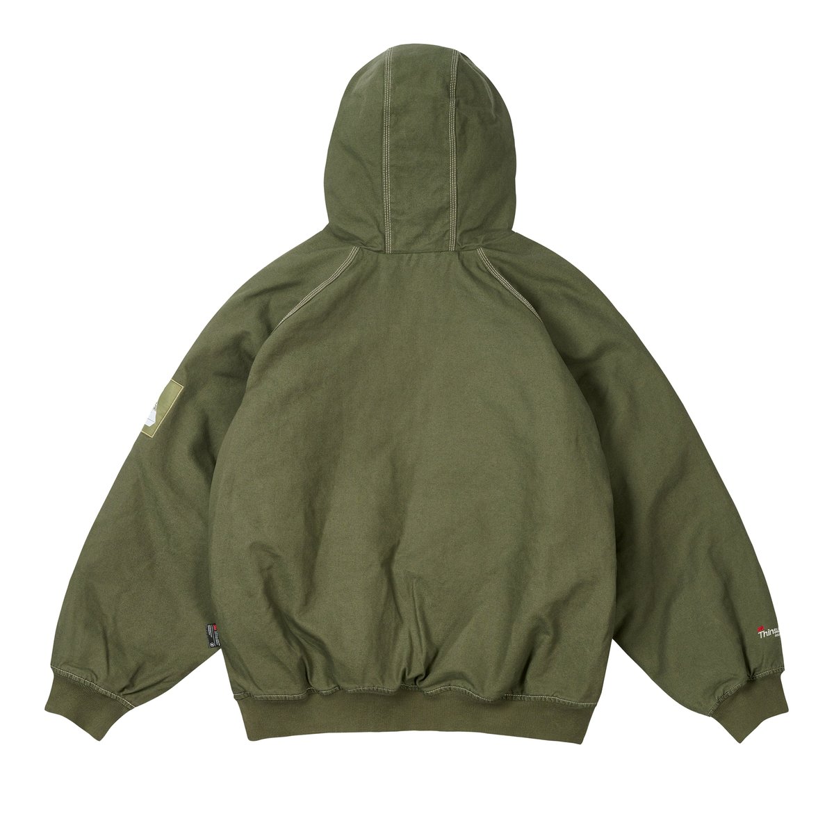 ジャケット・アウター PALACE 10 OZ HOODED JACKET24 AUTUMN 10 OZ HOODED JACKET OLIVE - Autumn 2024 - Palace