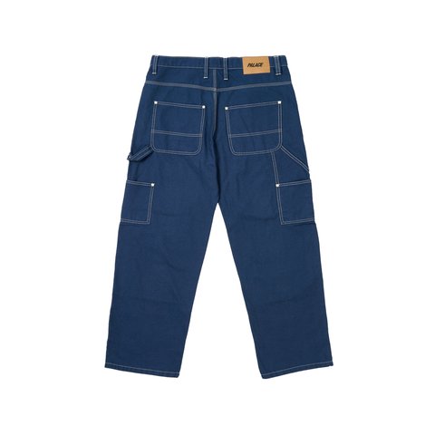 Palace 10 OZ DOUBLE KNEE PANT NAVY - Colorway