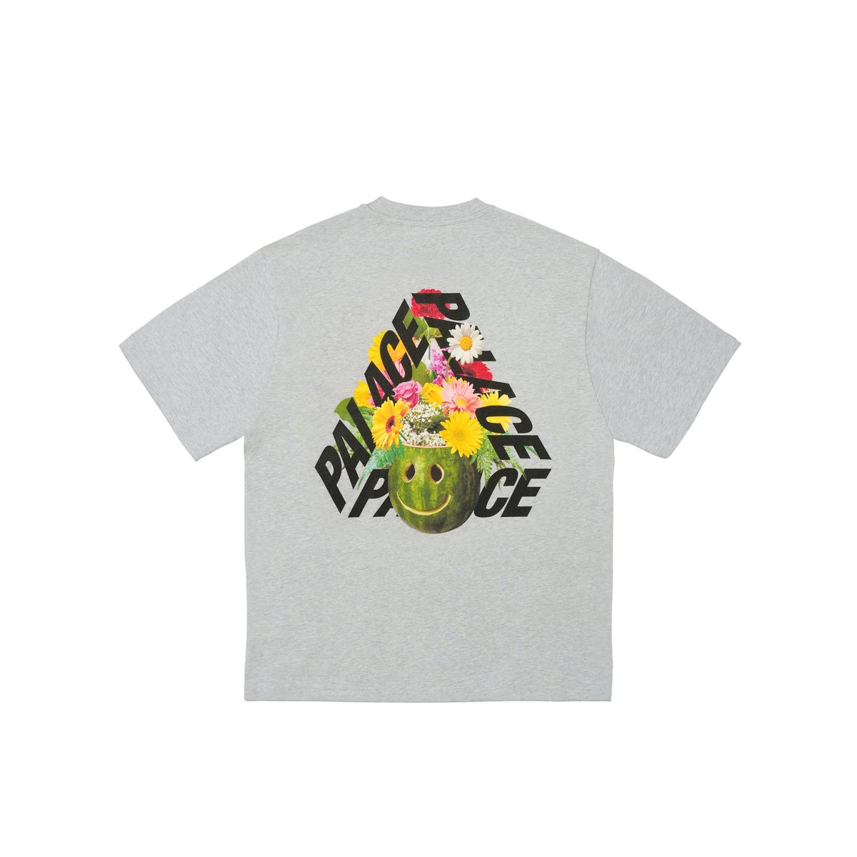 Palace P-3 PUNCH T-SHIRT GREY MARL (Autumn 2024) - $48.00
