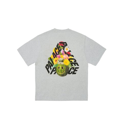 Palace P-3 PUNCH T-SHIRT GREY MARL - $48.00