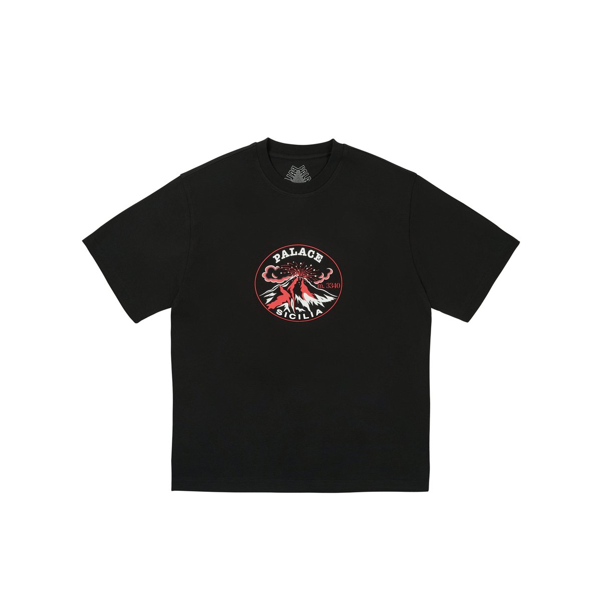 Palace ACTIVE T-SHIRT BLACK (Autumn 2024) - $48.00