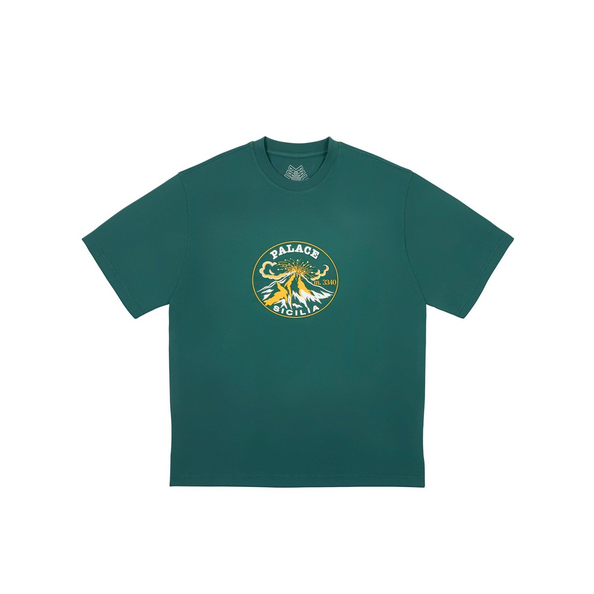 Palace ACTIVE T-SHIRT RACEY GREEN (Autumn 2024) - $48.00