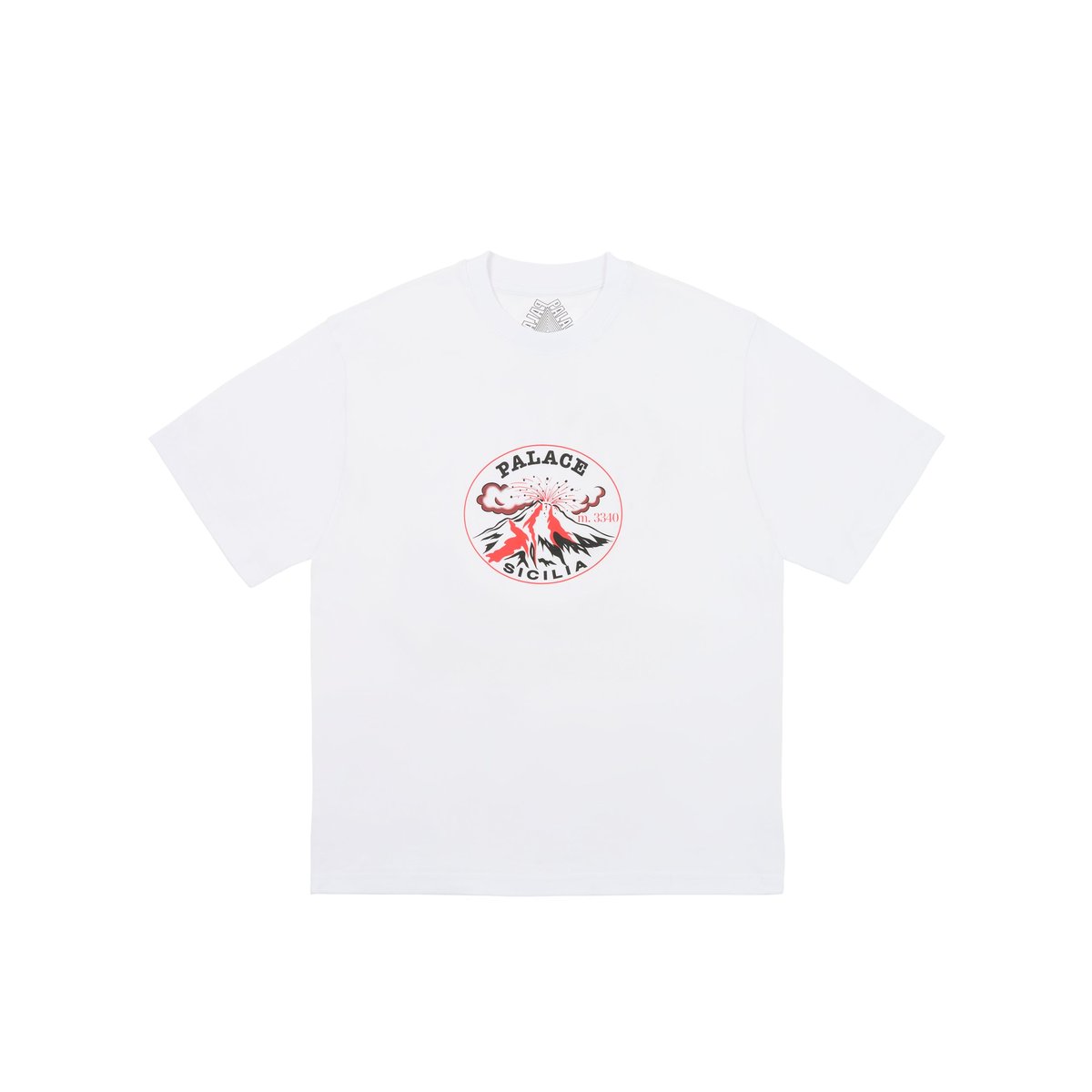 Palace ACTIVE T-SHIRT WHITE (Autumn 2024) - $48.00