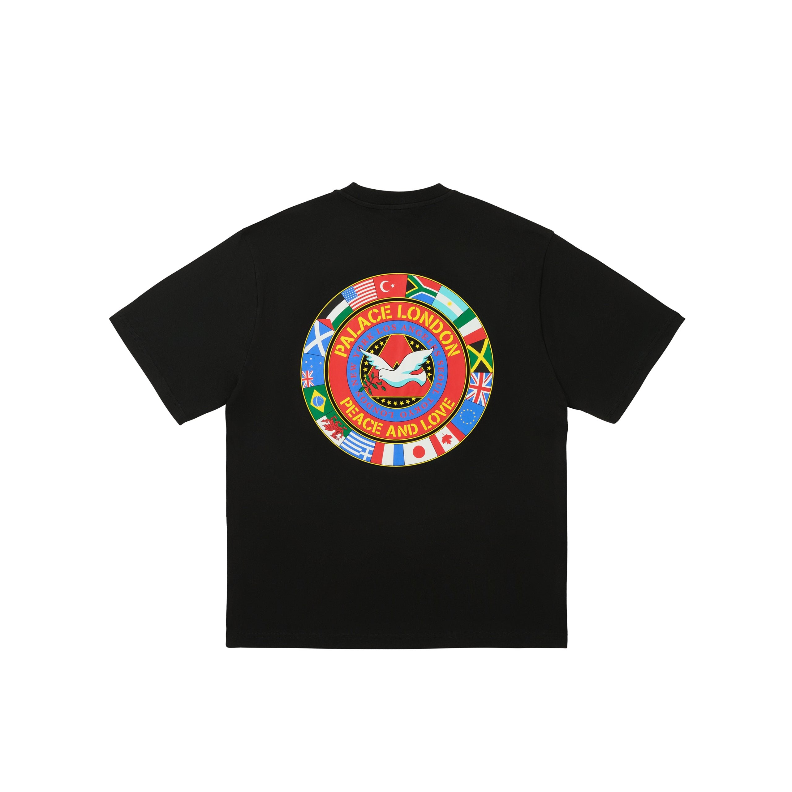 PALACE NATIONS T-SHIRT BLACK