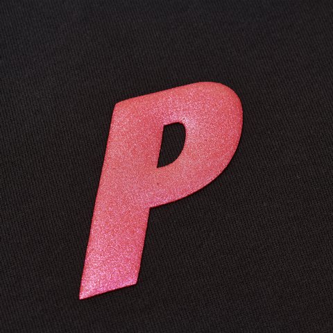 Palace P3 GLITTER CREW BLACK - Colorway