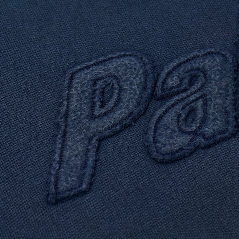 Palace TRIPLE STITCH CREW PIGMENT NAVY - Colorway