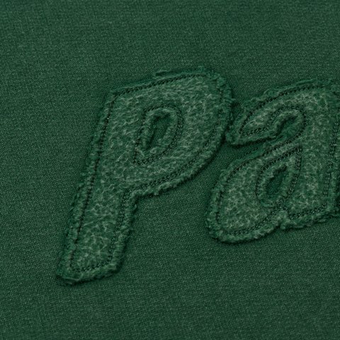 Palace TRIPLE STITCH CREW PIGMENT GREEN - Colorway