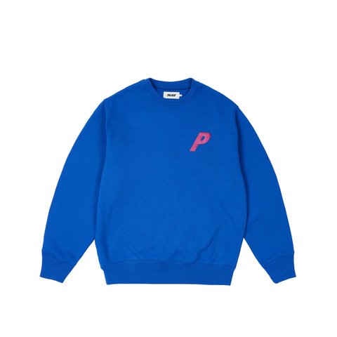 Palace P3 GLITTER CREW BLUE BERRY - Colorway