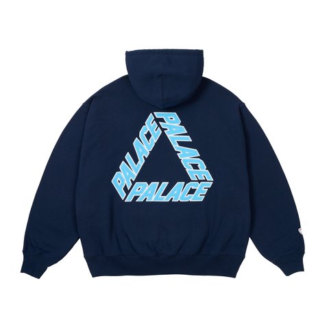 Palace ATHLIQUE P3 HOOD NAVY - $168.00