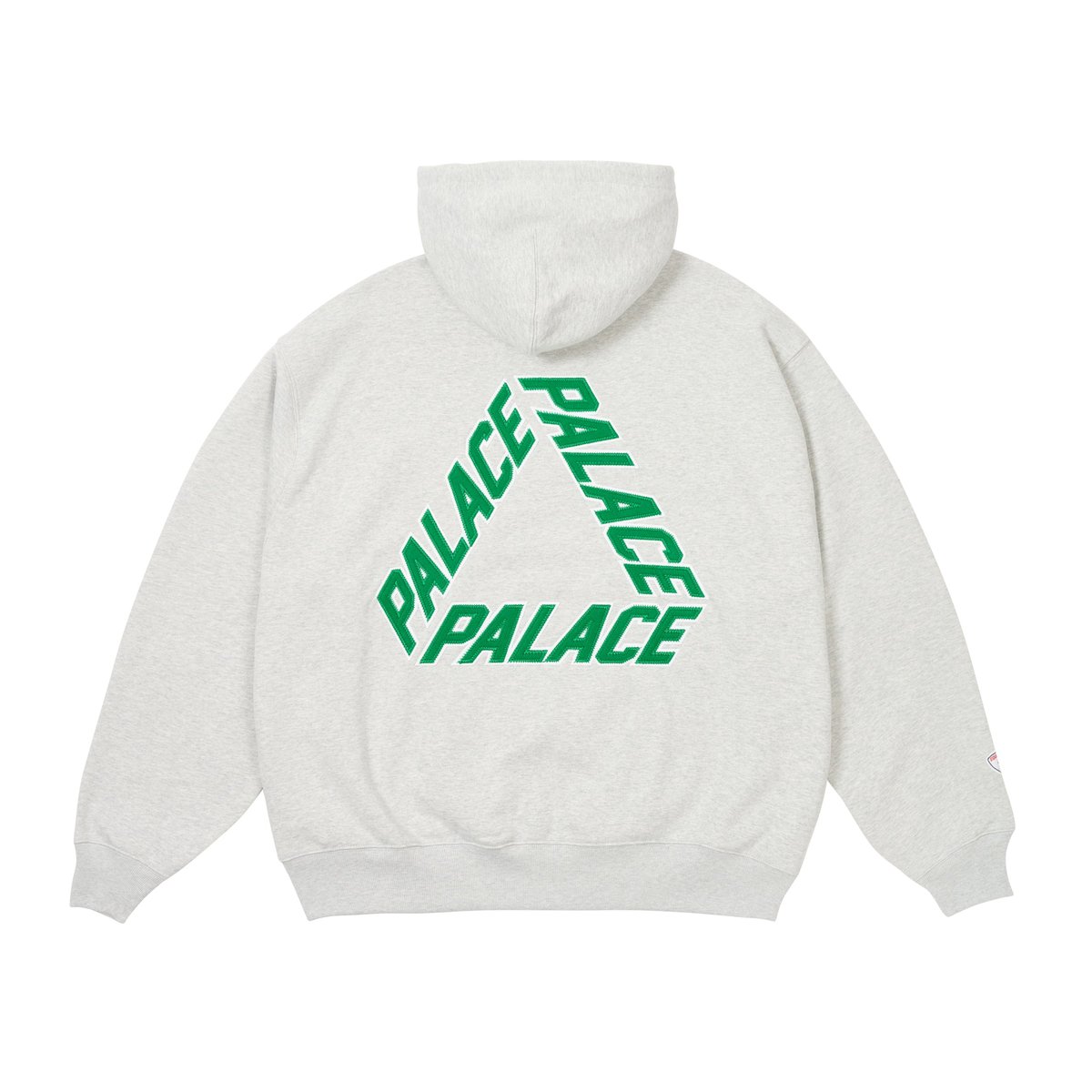 Palace ATHLIQUE P3 HOOD GREY MARL (Autumn 2024) - $168.00