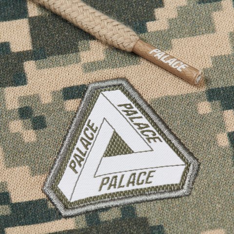 Palace SOFAR ZIP HOOD TIGER DIGI CAMO - Colorway