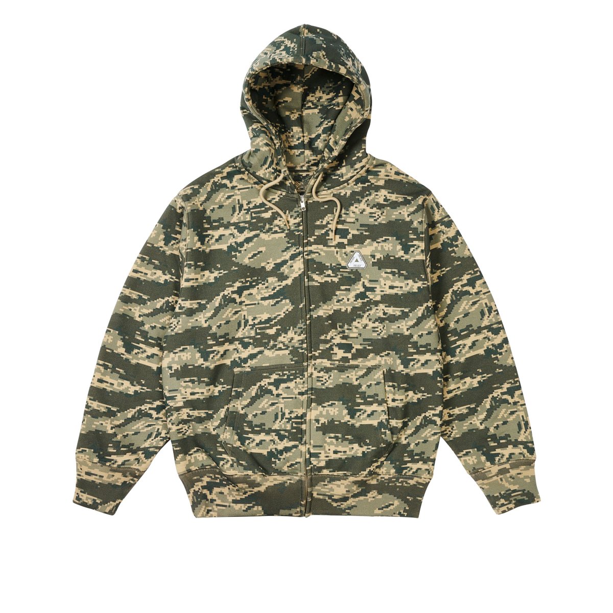 Palace SOFAR ZIP HOOD TIGER DIGI CAMO (Autumn 2024) - $158.00