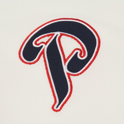 Palace P PASEBALL JERSEY WHITE - Colorway
