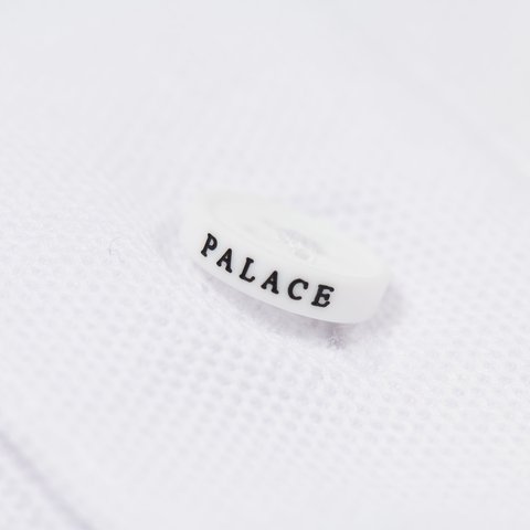 Palace PALACE GUARD POLO WHITE - Colorway