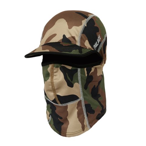 Palace PALTECH PEAK BALACLAVA WOODLAND CAMO - $62.00