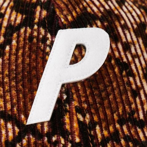 Palace CORDUROY P PAL HAT SNAKE PRINT - Colorway