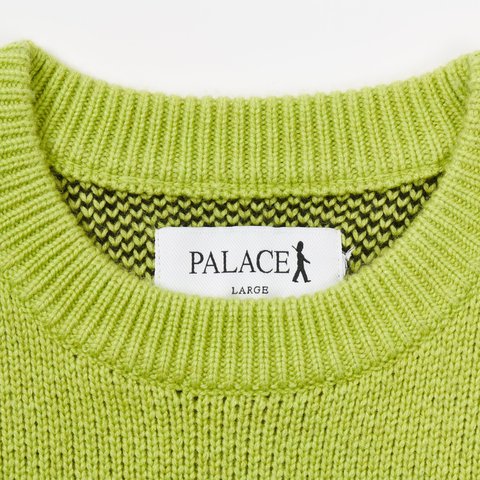 Palace PALACE GUARD KNIT LIME - Colorway