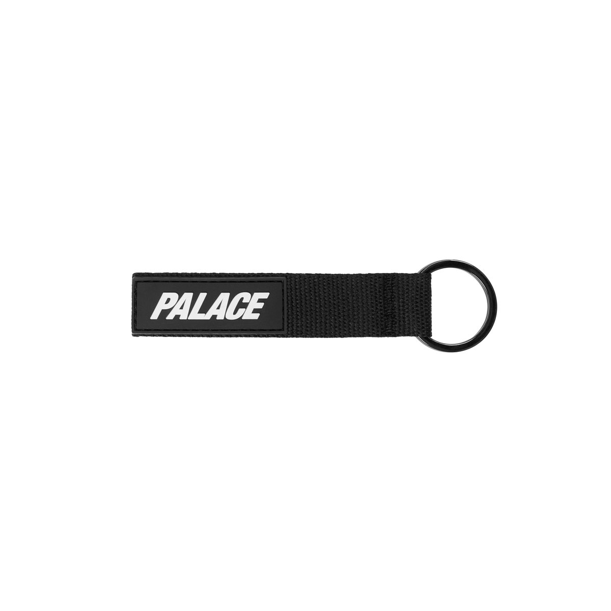 Palace WEBBING KEYRING BLACK (Autumn 2024) - $12.00