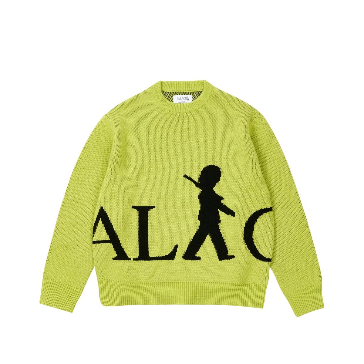 Palace PALACE GUARD KNIT LIME (Autumn 2024) - $198.00