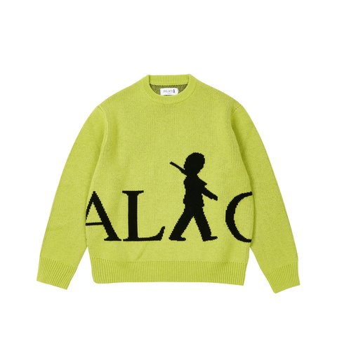 Palace PALACE GUARD KNIT LIME - $198.00