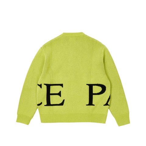 Palace PALACE GUARD KNIT LIME - Colorway