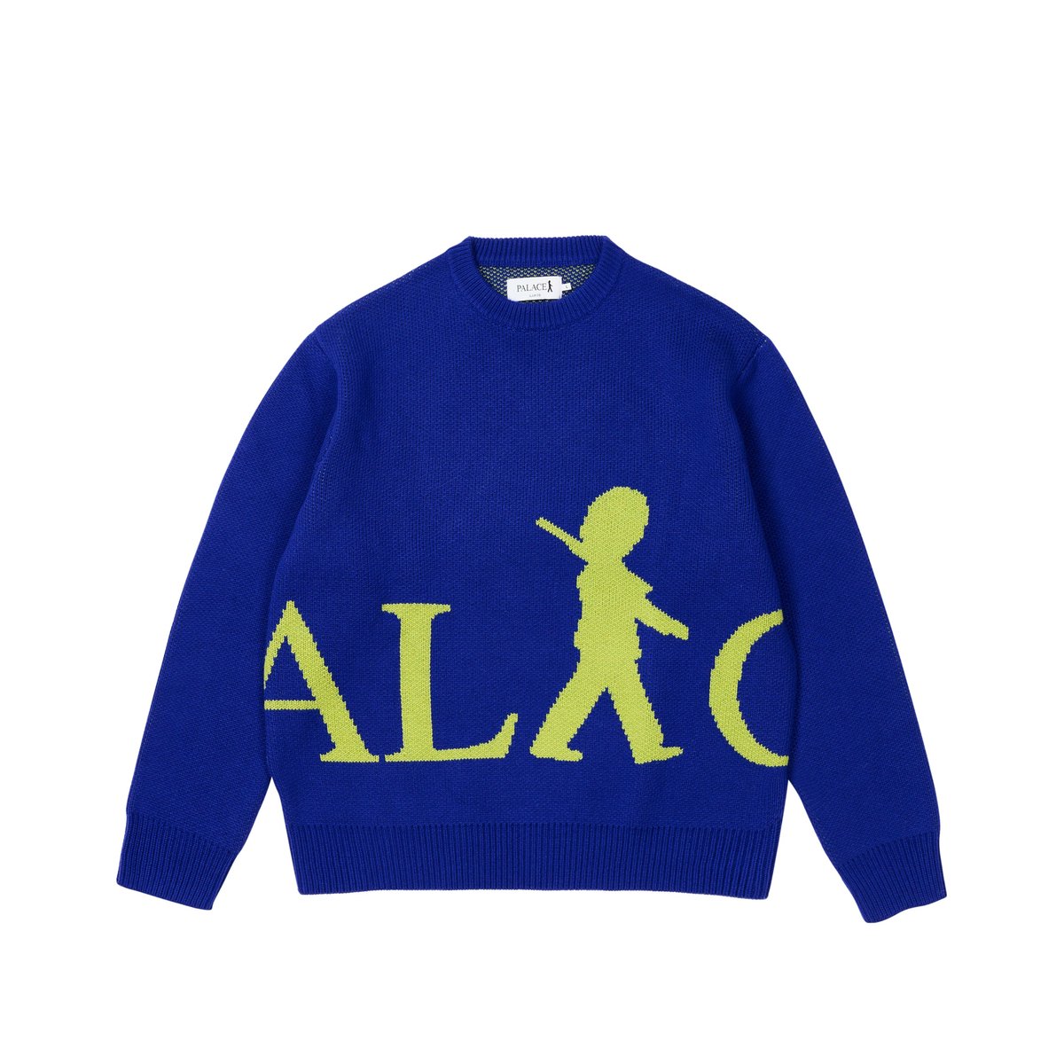 Palace PALACE GUARD KNIT ROYAL BLUE (Autumn 2024) - $198.00