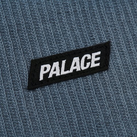 Palace RIB JERSEY LONGSLEEVE HAZY BLUE / FAINT BLUE - Colorway