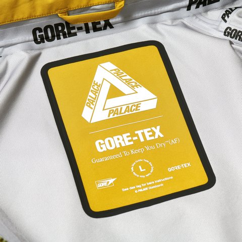Palace GORE-TEX 3L M-TEK JACKET YELLOW - Colorway