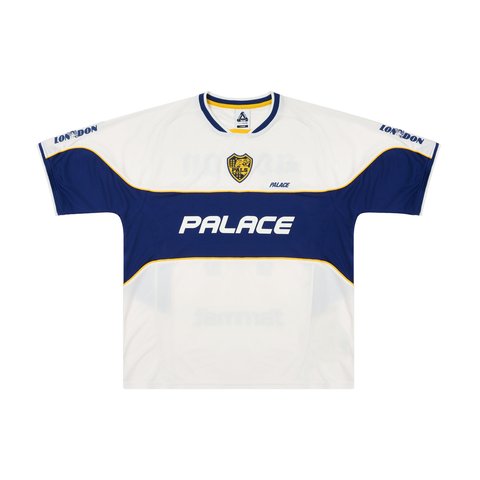 Palace PALAMAT JERSEY WHITE / NAVY - $148.00