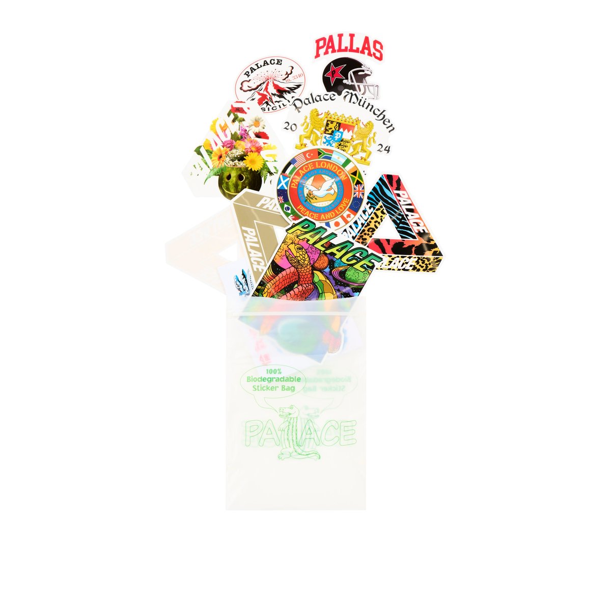 Palace AUTUMN STICKER PACK MULTI (Autumn 2024) - $13.00