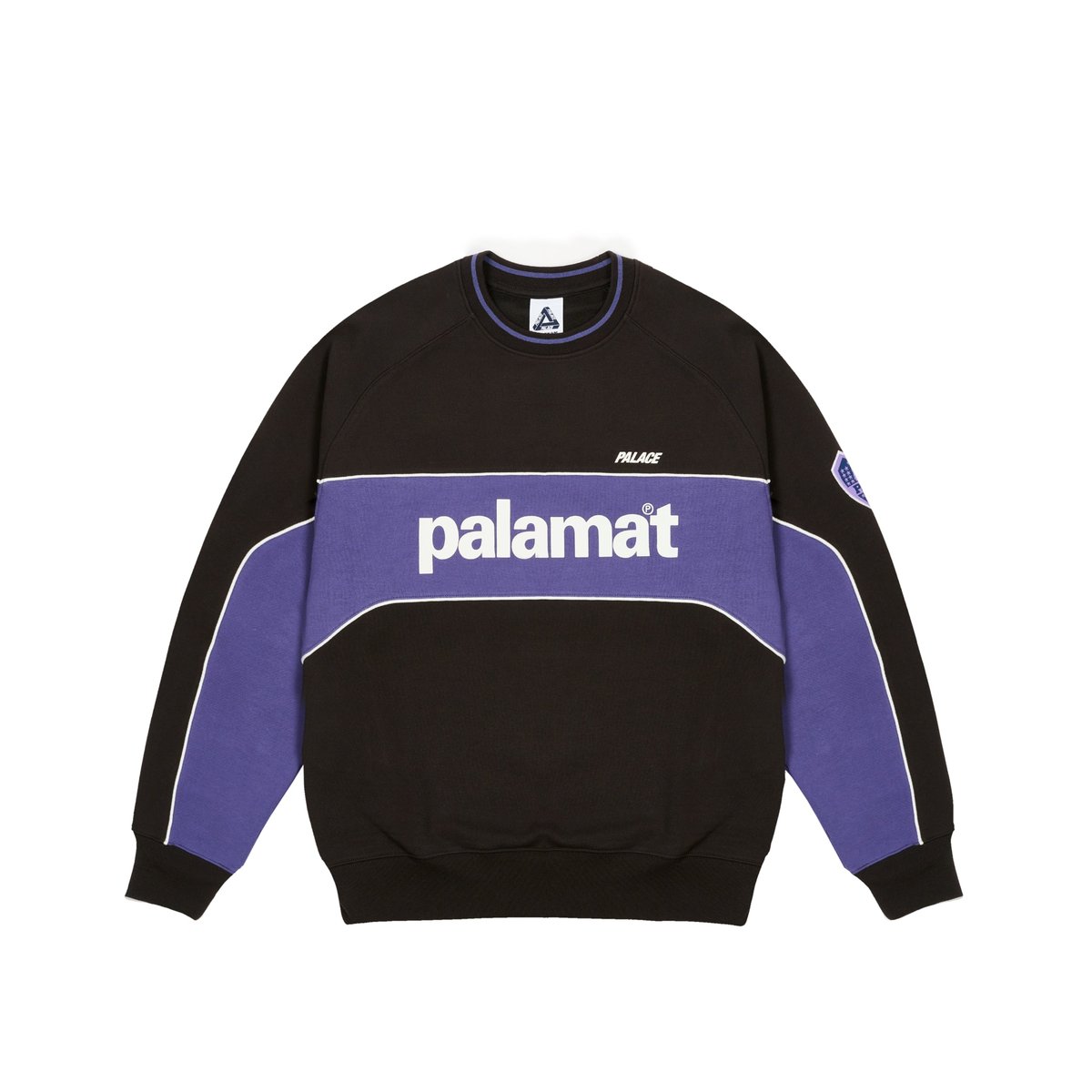 Palace PALAMAT CREW BLACK / NAVY (Autumn 2024) - $158.00