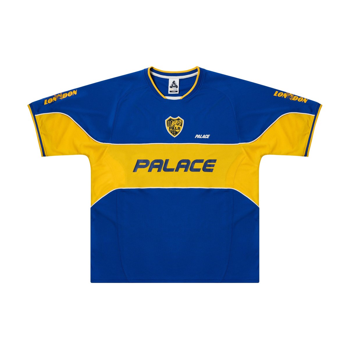 Palace PALAMAT JERSEY BLUE / YELLOW (Autumn 2024) - $148.00