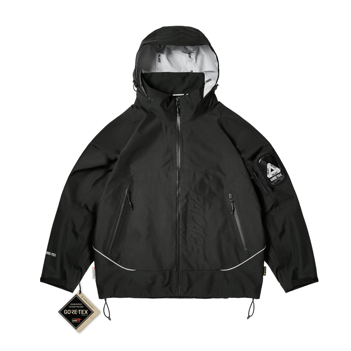 GORE-TEX 3L M-TEK JACKET BLACK - Autumn 2024 - Palace