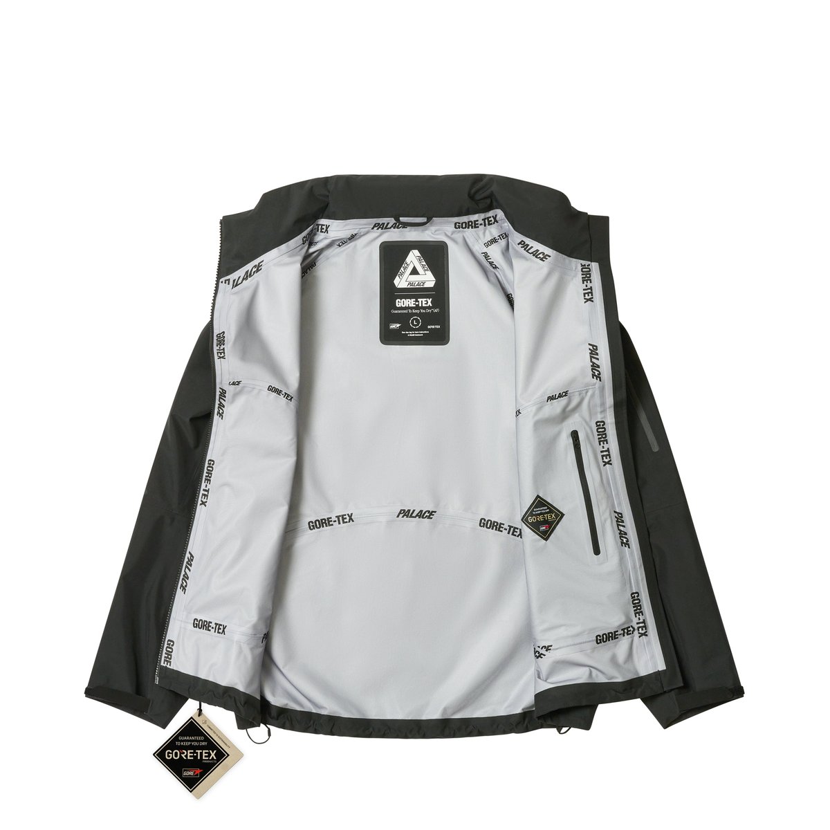 GORE-TEX 3L M-TEK JACKET BLACK - PalaceCommunity