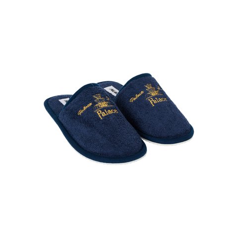 Palace TERRY SLIPPER NAVY - $38.00