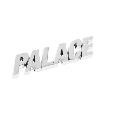 Palace CAR BADGE SILVER - Colorway