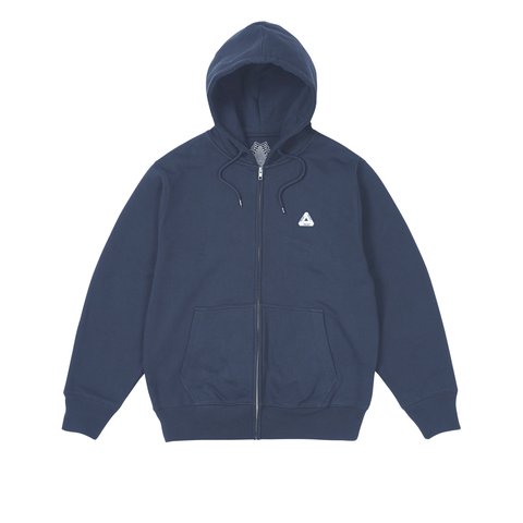 Palace SOFAR ZIP HOOD NAVY - $158.00