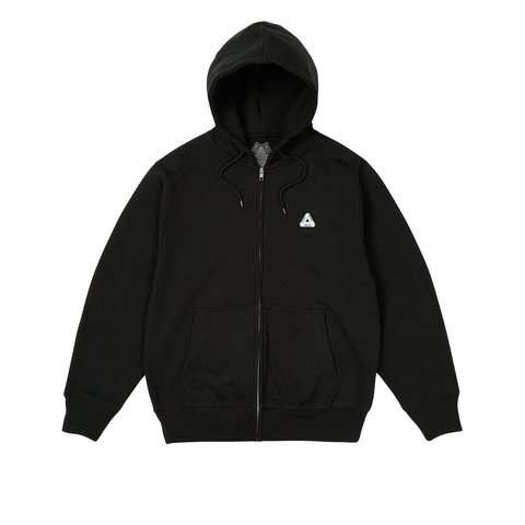 Palace SOFAR ZIP HOOD BLACK - $158.00