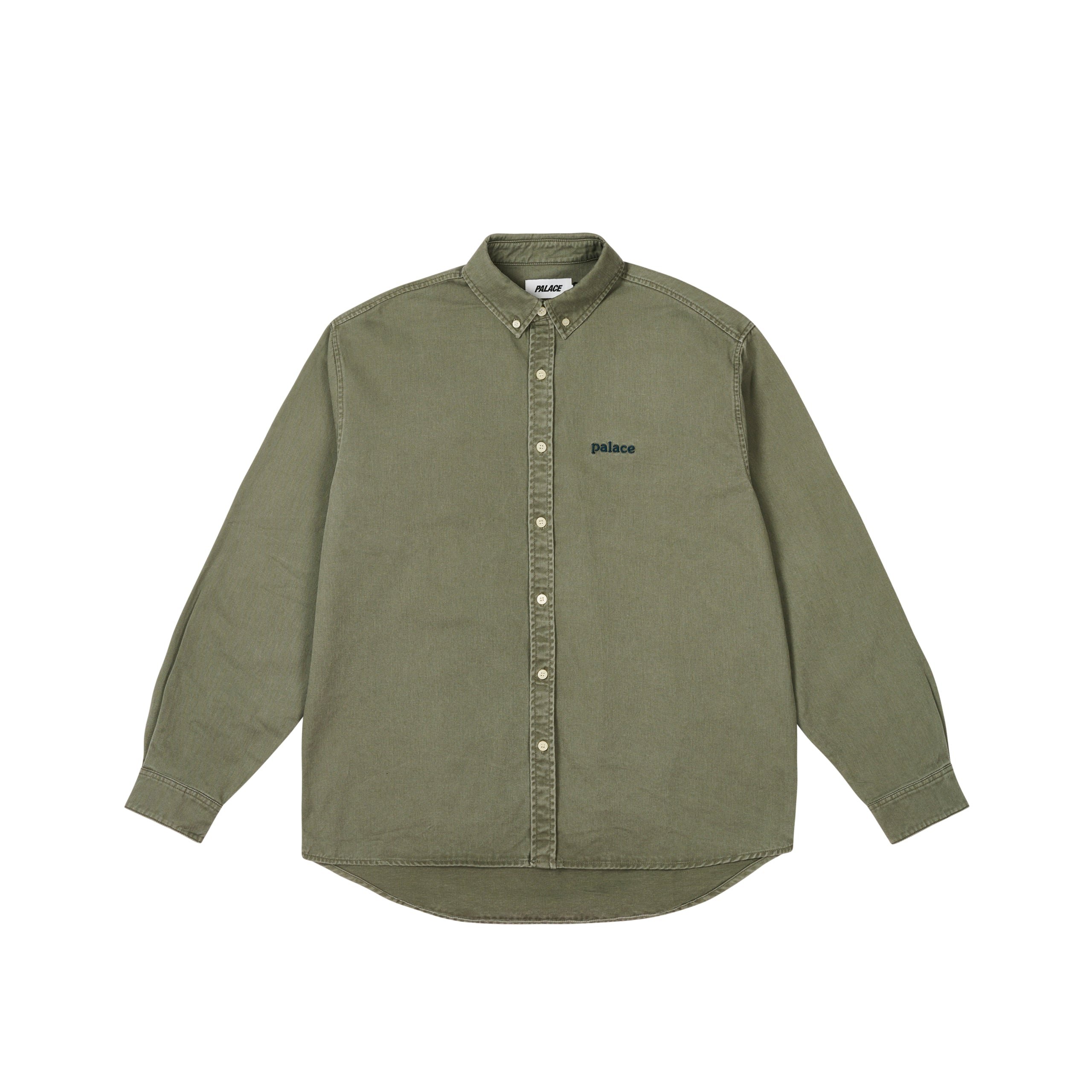 PALACE OXFORD SHIRT THE DEEP GREEN