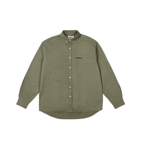 Palace PALACE OXFORD SHIRT THE DEEP GREEN - $158.00