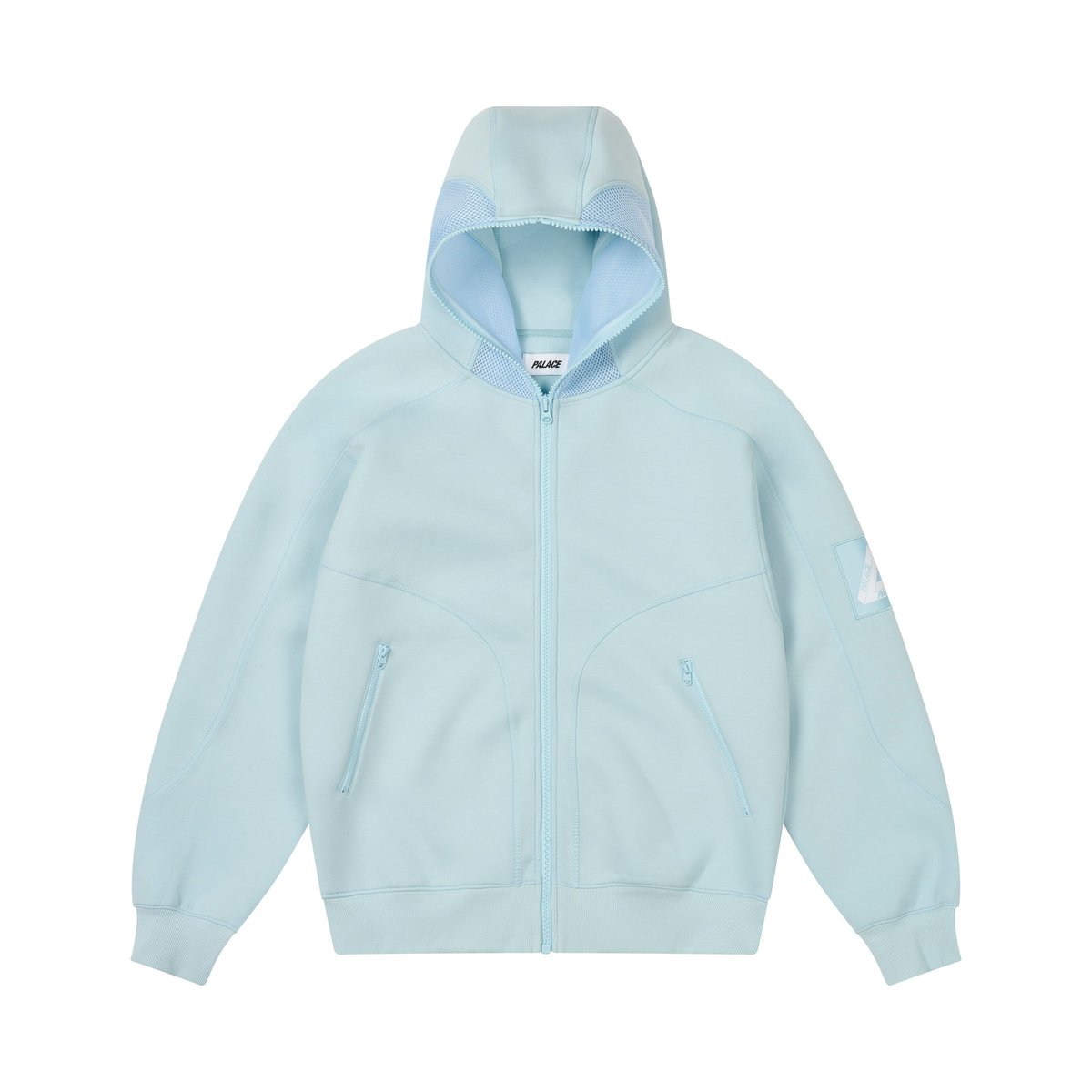Palace P-TECH MESH HOOD FAINT BLUE (Autumn 2024) - €238.00