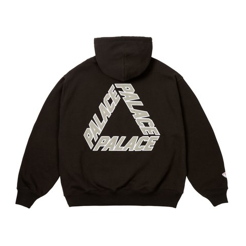 Palace ATHLIQUE P3 HOOD BLACK - Colorway