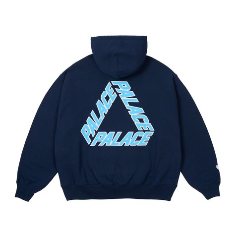 Palace ATHLIQUE P3 HOOD NAVY - Colorway